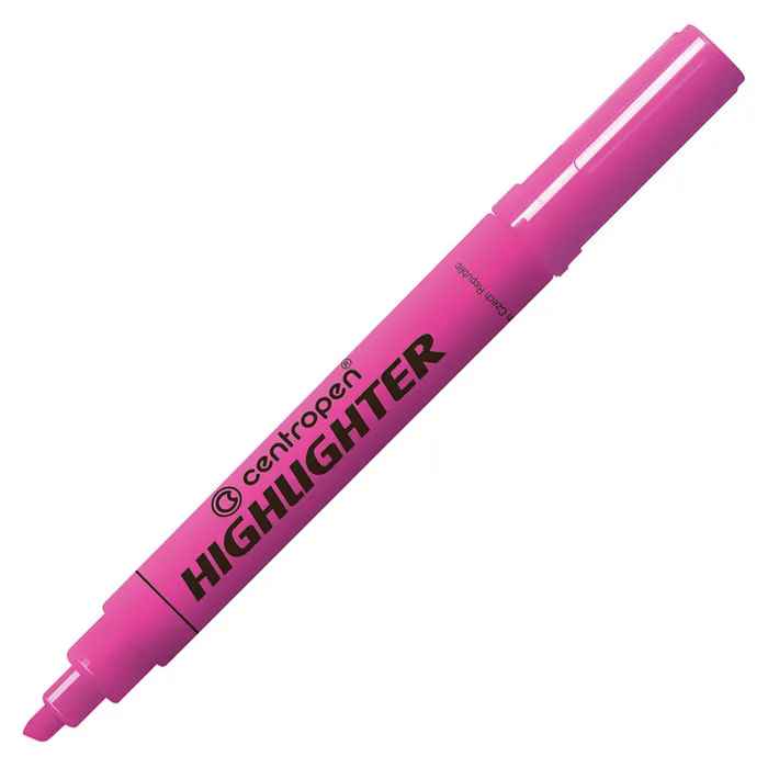 Hlavný obrázok produktu Zvýrazňovač CENTROPEN 8552 1-4,6 mm růžový