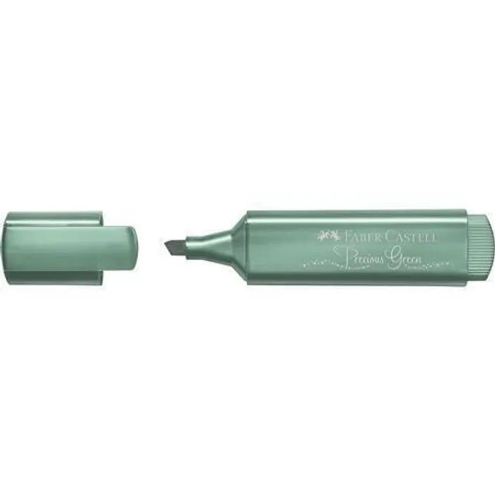 Hlavný obrázok produktu Zvýrazňovač Faber-Castell 154639 Textliner 46 Metallic metalický zelený