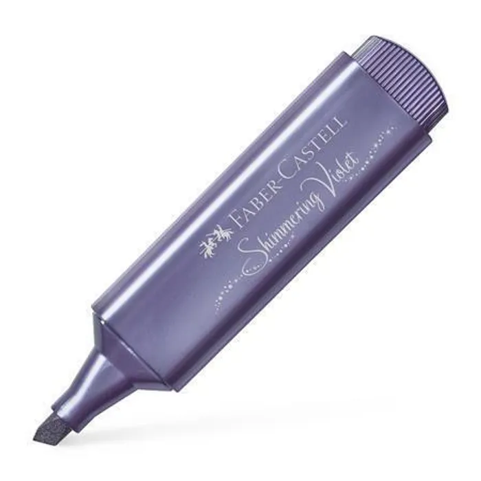 Hlavný obrázok produktu Zvýrazňovač Faber-Castell 154678 Textliner 46 Metallic metalický tm. fialový