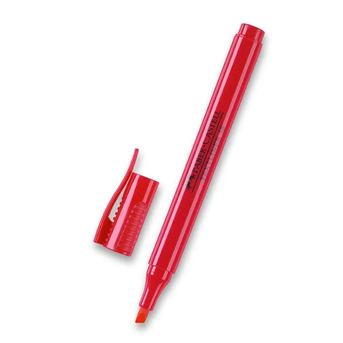 Hlavný obrázok produktu Zvýrazňovač Faber-Castell 157721 Textliner 38 červený