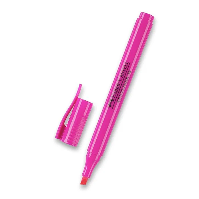 Hlavný obrázok produktu Zvýrazňovač Faber-Castell 157728 Textliner 38 růžový