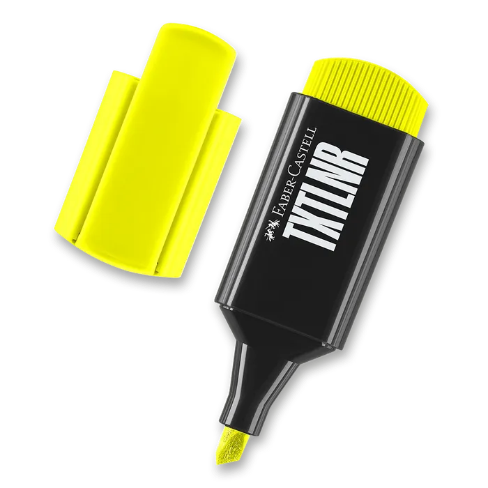 Hlavný obrázok produktu Zvýrazňovač Faber-Castell Short TXTLNR žlutý