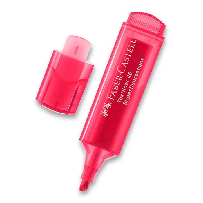 Hlavný obrázok produktu Zvýrazňovač Faber-Castell Textliner 1546 červený