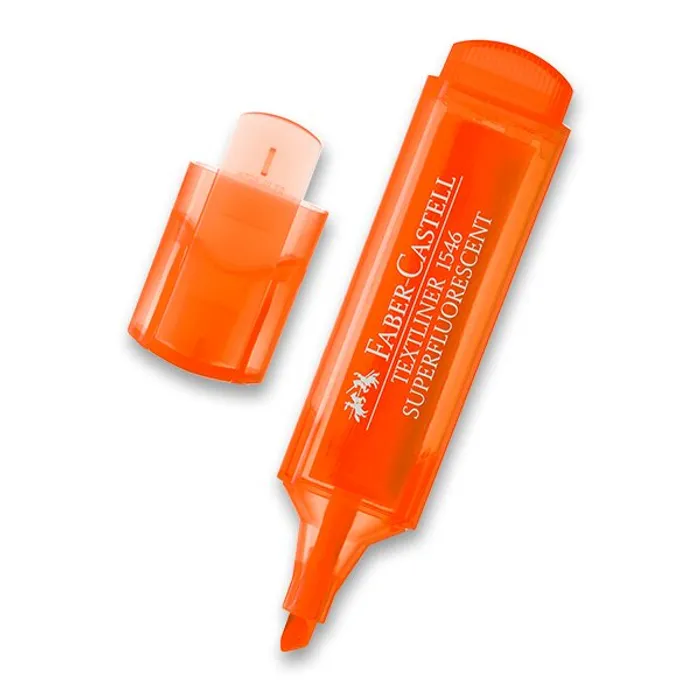 Hlavný obrázok produktu Zvýrazňovač Faber-Castell Textliner 1546 oranžový