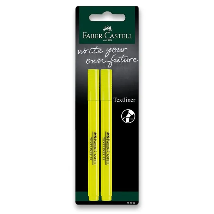 Hlavný obrázok produktu Zvýrazňovač Faber-Castell Textliner 38 2 kusy