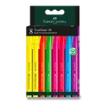Zvýrazňovač Faber-Castell Textliner 38 súprava 8 ks