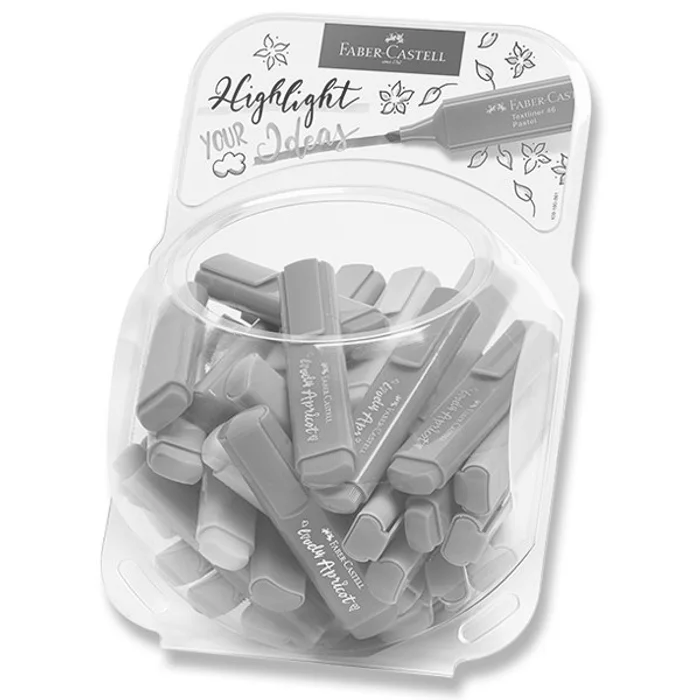 Hlavný obrázok produktu Zvýrazňovač Faber-Castell Textliner 46 dóza, 80 kusů