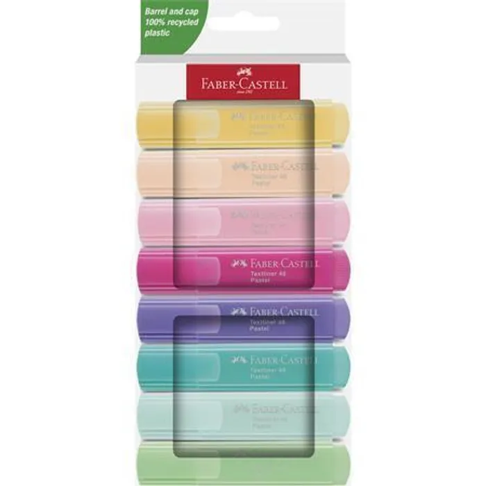 Hlavný obrázok produktu Zvýrazňovač Faber-Castell Textliner 46 Pastel sada 8 ks