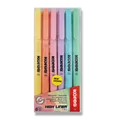 Zvýrazňovač Kores High Liner Pastel sada 6 farieb