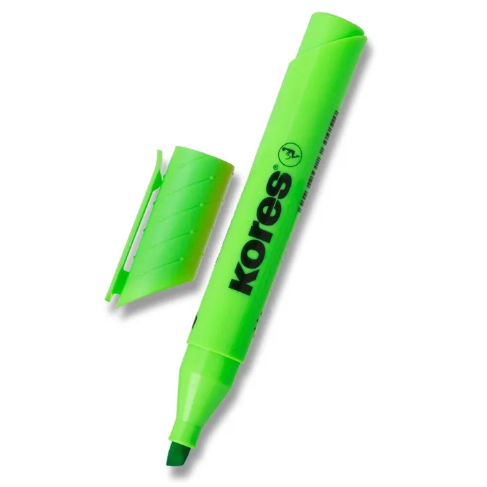 Hlavný obrázok produktu Zvýrazňovač Kores High Liner Plus zelený 0,5–5 mm