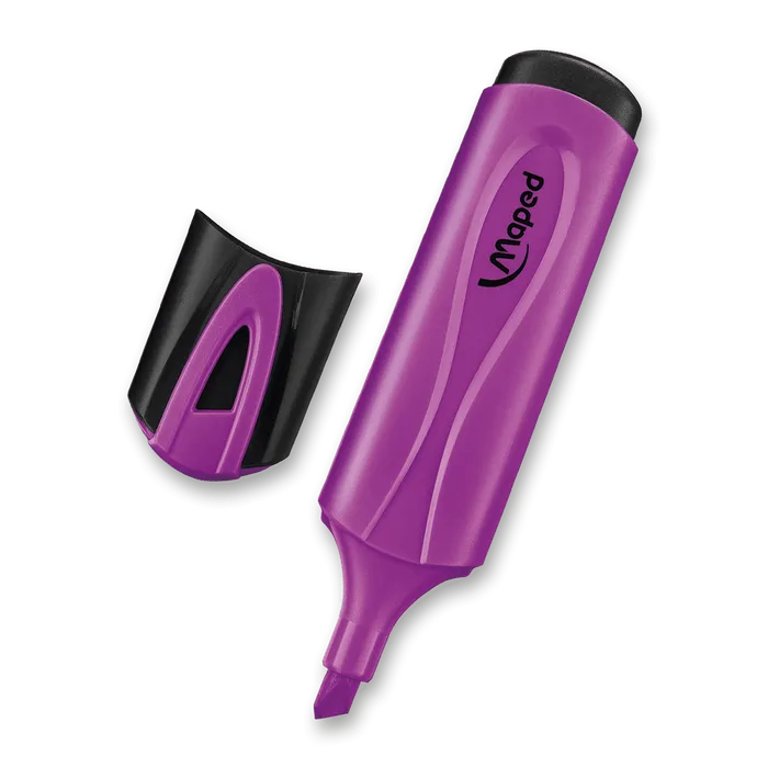 Hlavný obrázok produktu Zvýrazňovač Maped Fluo Peps Classic, fialová