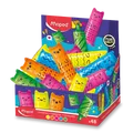 Zvýrazňovač Maped Mini Fluo Kawai - stojan, 48 ks
