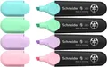 Ďalší obrázok produktu Zvýrazňovač Schneider Job Pastel sada 4 farieb