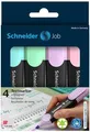 Ďalší obrázok produktu Zvýrazňovač Schneider Job Pastel sada 4 farieb