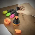 Ďalší obrázok produktu Zvýrazňovač Schneider Job Pastel stojan, 85 ks