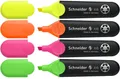 Ďalší obrázok produktu Zvýrazňovač Schneider Job sada 4 farieb