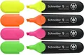 Ďalší obrázok produktu Zvýrazňovač Schneider Job sada 4 farieb
