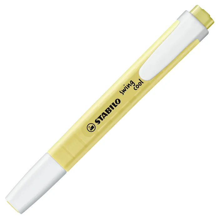 Hlavný obrázok produktu Zvýrazňovač STABILO swing cool Pastel - žlutá [1 ks]