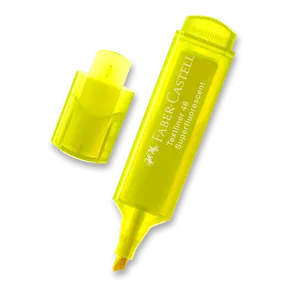 Zvýrazňovač Faber-Castell 154607 Textliner žltý