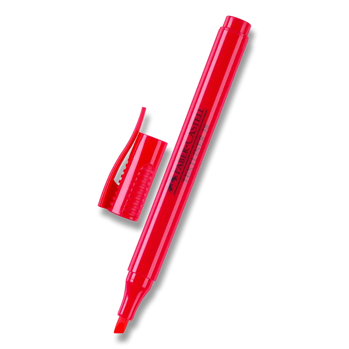 Hlavný obrázok produktu Zvýrazňovač Textliner 38 superfluorescenční, červená Faber Castell 157721