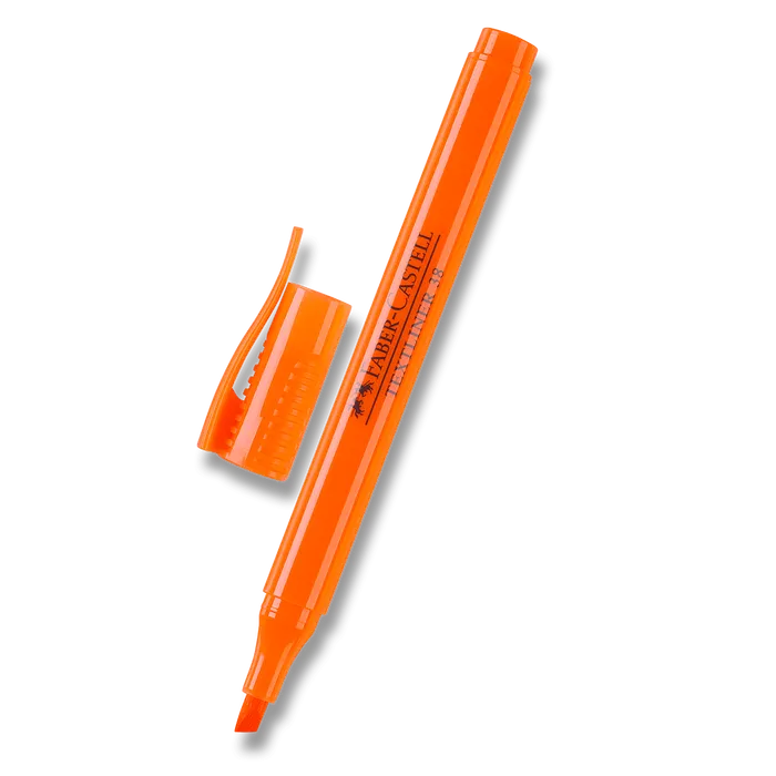 Hlavný obrázok produktu Zvýrazňovač Textliner 38 superfluorescenční, oranžová Faber Castell 157715