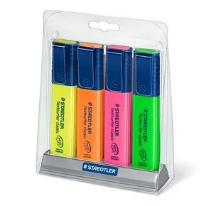 Zvýrazňovač Textsurfer classic 364, 4 farby, 1-5mm, v stojane, STAEDTLER
