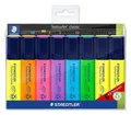 Zvýrazňovače Textsurfer classic 364, sada, 6+2, 1-5 mm, STAEDTLER