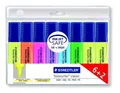 Zvýrazňovače Textsurfer classic 364, sada, 6+2, 1-5 mm, STAEDTLER