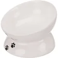 Ďalší obrázok produktu Zvýšená ergonomická keramická miska, 0.15 l/o 13 cm, biela
