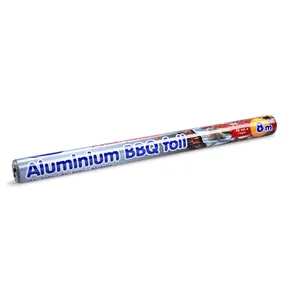 Alu fólia na grilovanie 14µm 45cm x 8m jednotlivo balená [1 ks]