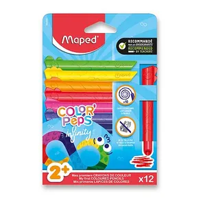 Pastelky Maped Infinity Kidy Jumbo - 12 ks