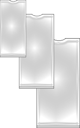 Papírenské zboží - Samolepicí hřbetní štítek 102x55mm - 10ks