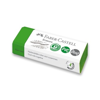 Papírenské zboží - Pryž Faber-Castell PVC-Free/Dust-Free Green