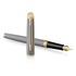 Papírenské zboží - Waterman Hémisphére The Understated Edit Stone Grey GT plniace pero, hrot M