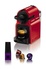 Papírenské zboží - Kávovar na kapsule "Nespresso-XN 1005 Inissia", rubínová, KRUPS