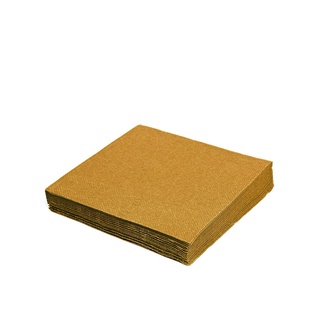 Papírenské zboží - Ubrousky 3-vrstvé, 33 x 33 cm zlaté [20 ks]
