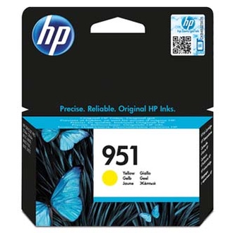 Papírenské zboží - HP originální ink CN052AE, HP 951, yellow, 700str., pro HP Officejet Pro276dw, 8100 ePrin