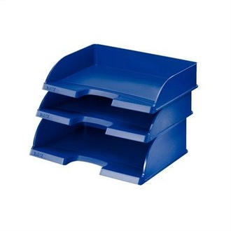 Papírenské zboží - Odkladač Leitz Jumbo Plus na šířku, Modrá