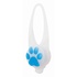 Papírenské zboží - Flasher blikačka pre psov 2,4 cm / 8 cm biela/farebná labka