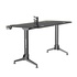 Papírenské zboží - ULTRADESK Herný stôl GRAND YELLOW-GREEN, 160x75 cm, 70-80 cm, 3 úrovne výšky, s XXL podložkou pod myš, držiak slúchadiel aj nápojo