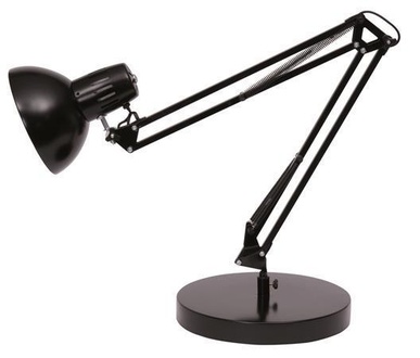 Papírenské zboží - Stolní lampa "Architect", černá, 11W, ALBA