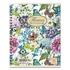 Papírenské zboží - Krúžkový blok Pigna Nature Flowers A5, štvorčekový, 60 listov, mix motívov