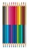 Papírenské zboží - Pastelky Maped Color'Peps Duo, obojstranné 12 ks = 24 farieb