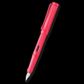 Papírenské zboží - Lamy Safari Sunset plnicí pero, výběr hrotu F
