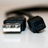 Papírenské zboží - USB kábel (2.0), USB A M - 4-pin M, 1.8m, čierny, Logo, HIROSE