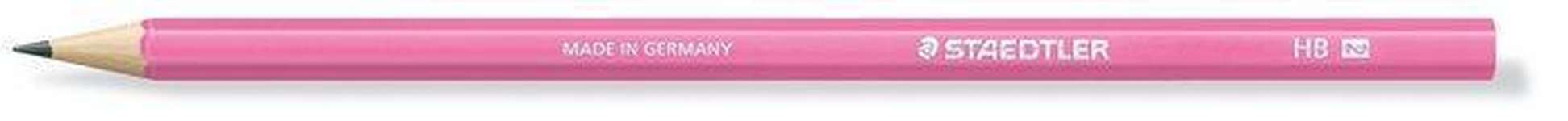Papírenské zboží - Grafitová tužka "Wopex Neon 180", HB, šestihranná, růžová, STAEDTLER