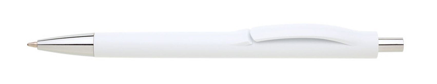 Papírenské zboží - Kuličkové pero plastové LINEA bílé