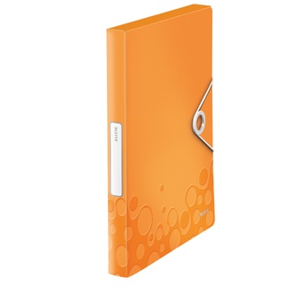 Papírenské zboží - Box na spisy Leitz WOW, PP, oranžová