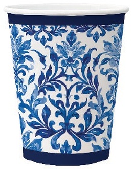 Papírenské zboží - Papírový kelímek PAW Eco 250 ml Indigo Weave [8 ks]