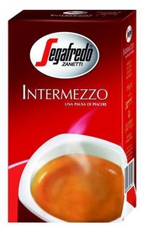 Papírenské zboží - Káva mletá, pražená, vakuově balené, 250 g, SEGAFREDO "Intermezzo"